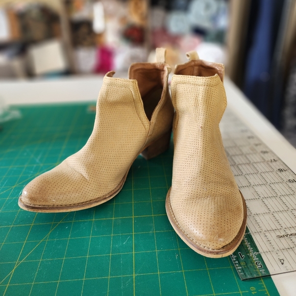 DONATED - Real Leather Booties - Picture 2 of 5